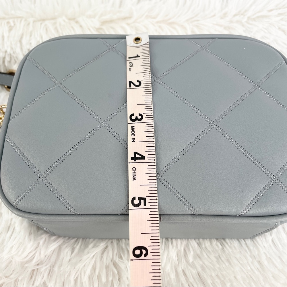 Nine West light pastel blue cross body purse - Picture 9 of 13